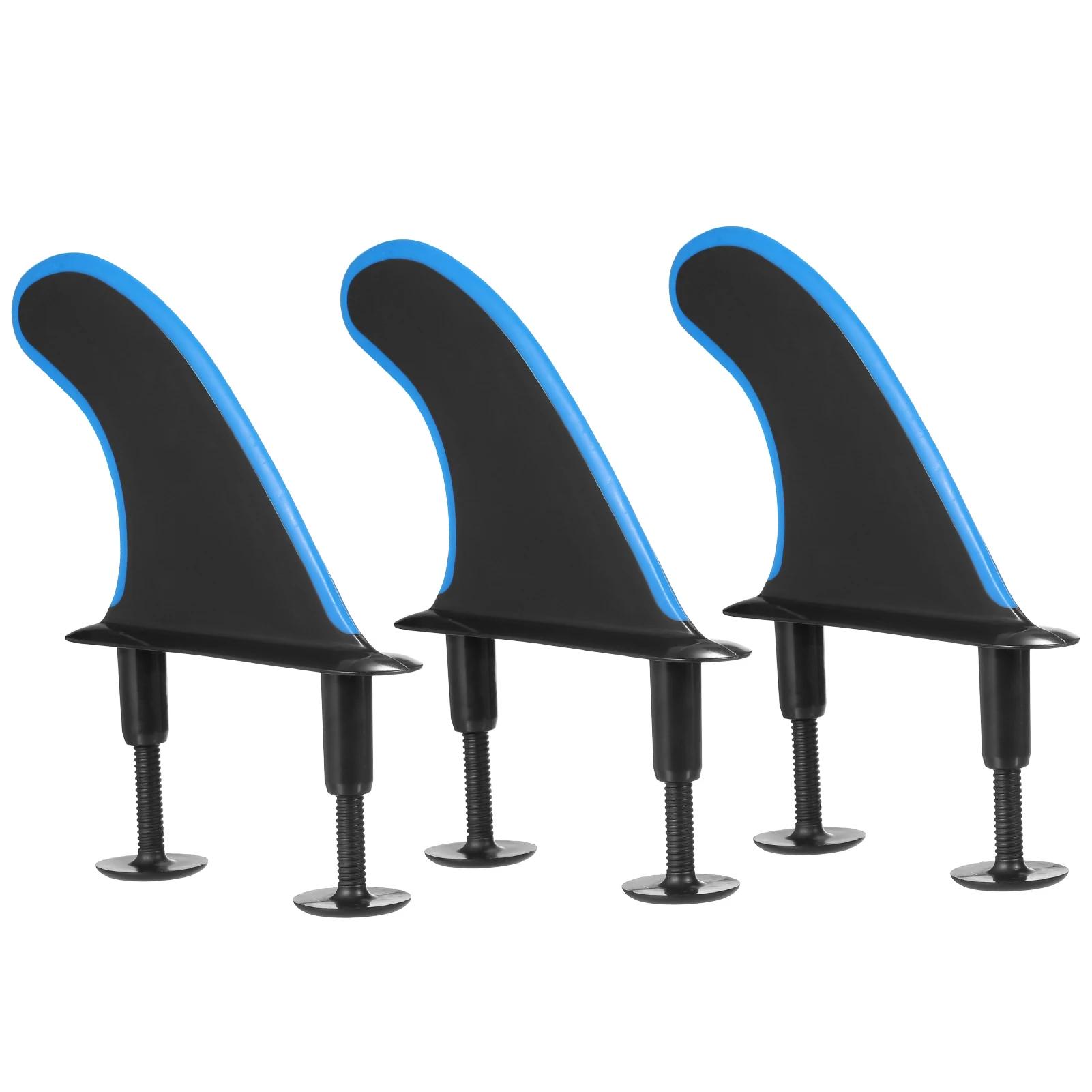 Palmes de surf souples avec vis, 4.5 pouces, 3 pièces, accessoires