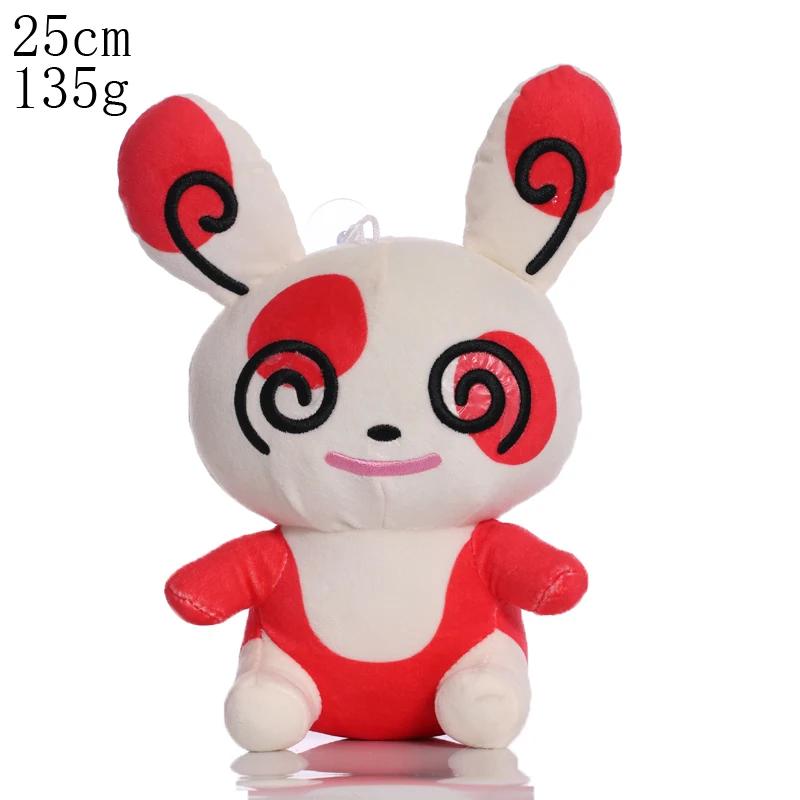 Jouet en peluche Pokemon mignon Pikachu Rowlet Charizard Larvitar écureuil Slowpoke Dratini Spinda,