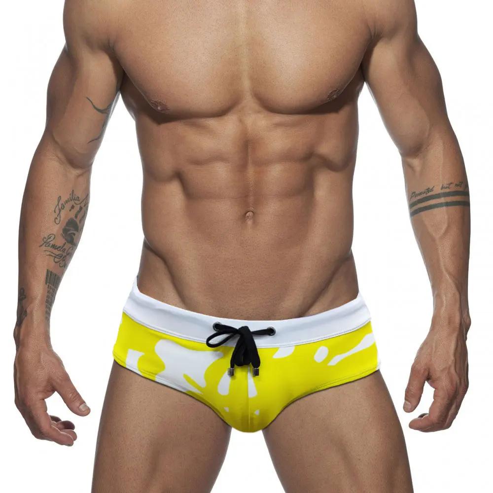 UXH marque hommes slip de bain pantalons de plage surf maillot de bain taille basse Sexy planche de