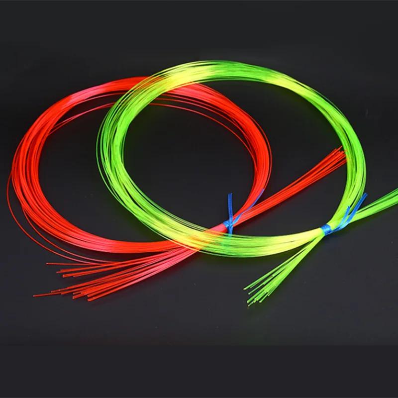 Fibre de visée d'arc à poulies Slingshot, fibre optique, accessoire de visée d'arc à broche, rouge e