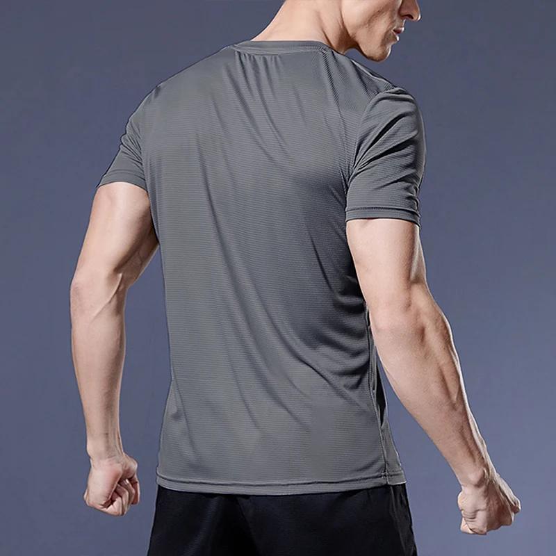 Chemises de Course Hommes Séchage Rapide Compression - T-Shirts Fitness Football Gym