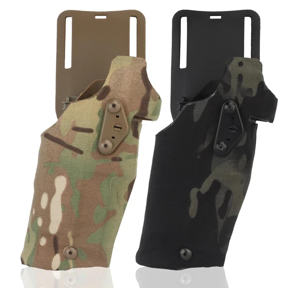Étui de pistolet tactique 63DO pour Glock 17/19, Compatible avec X300/X300U, système de verrouillage