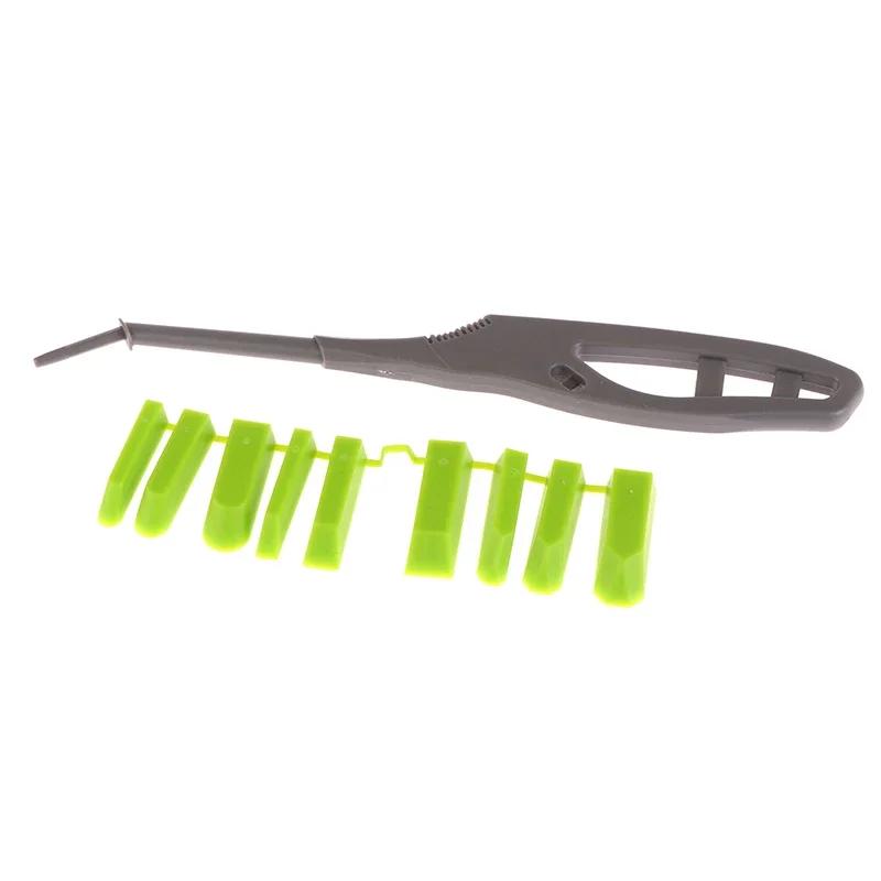 Grattoir d'angle de colle pour verre, épandeur de mastic, Kit d'outils de finition, ensemble d'outil