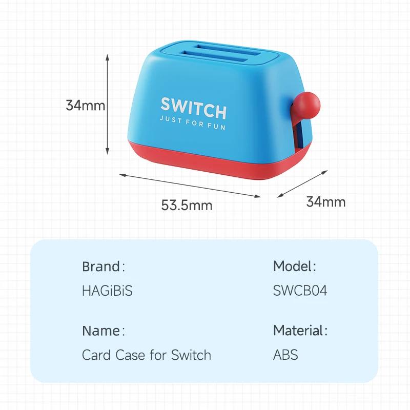 Hagibis Switch étui pour cartes de jeu pour Nintendo Switch Lite/OLED grille-pain support de rangeme