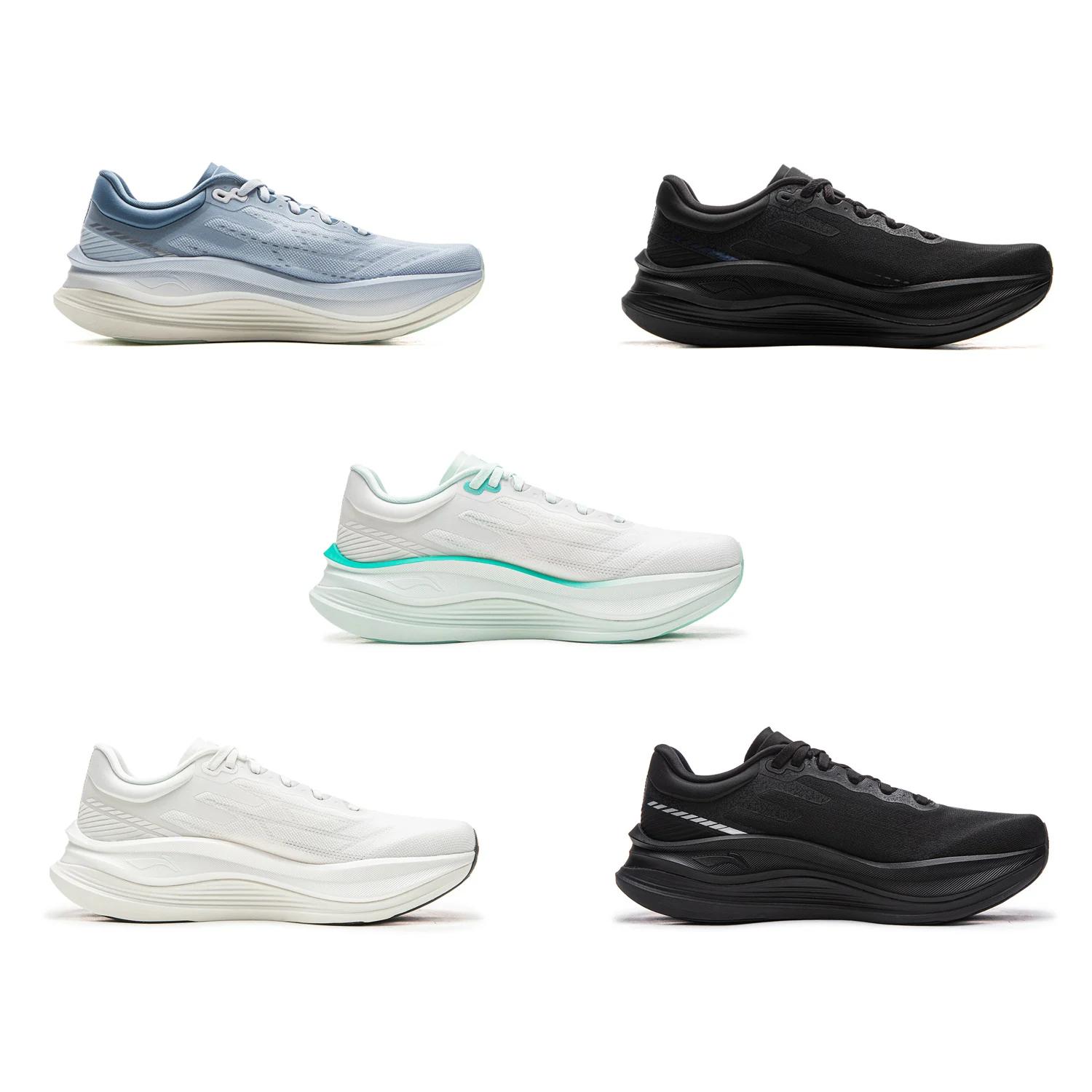 Chaussures de course LiNing YUEYING 5 PRO pour hommes avec amorti optimisé et embout large SUPER BOO