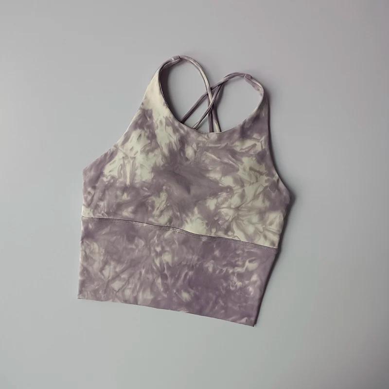 Lingerie de sport Sexy, combinaison de course antichoc, soutien-gorge d'entraînement, Fitness, teint