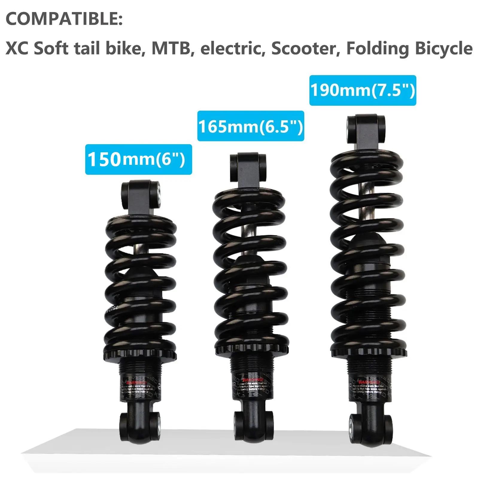 Dream-Amortisseur Arrière VTT LvTu, Suspension à Ressort Hélicoïdal, Vélo électrique, Fauteuil Roula