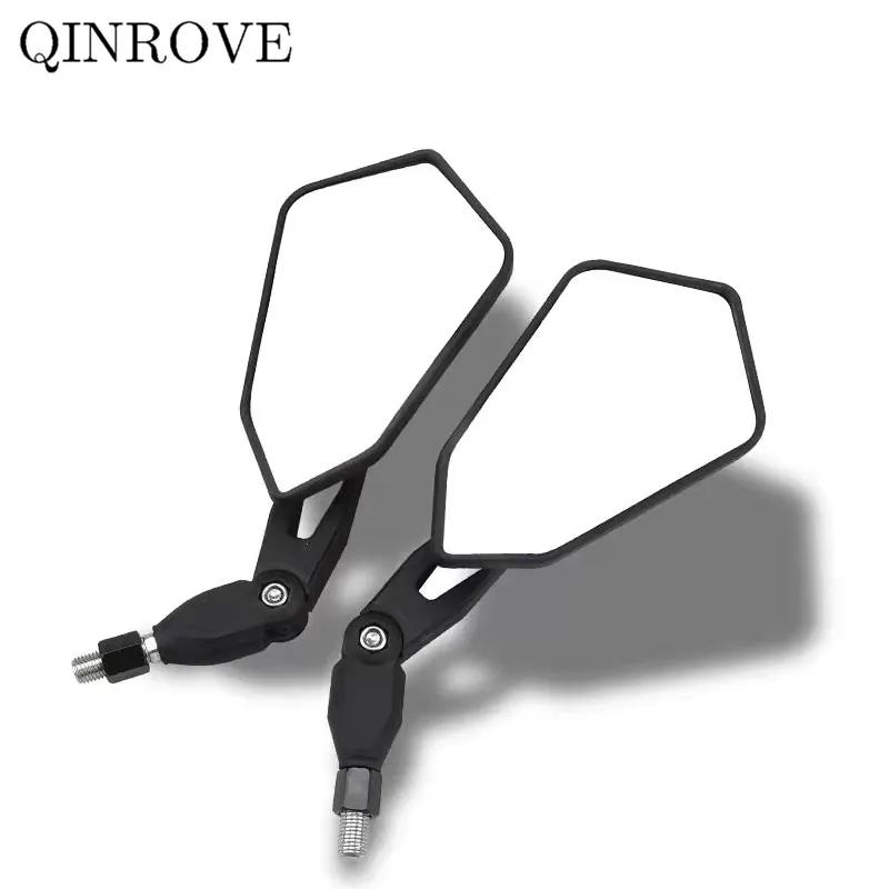 Rétroviseurs Latéraux ABS Universels pour Moto, 8/10mm, pour KTM Duke 125 250 390 790 990, BMW R Nin