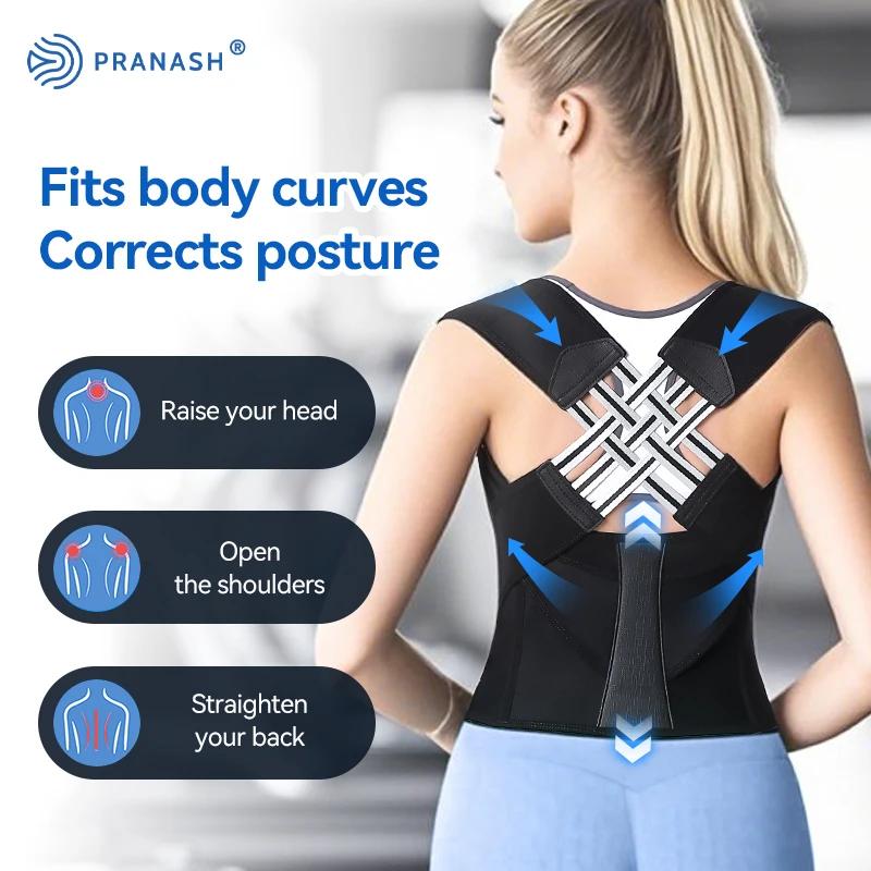 Ceinture de posture dorsale réglable pour hommes et femmes, prévention de l'avachissement de Charler