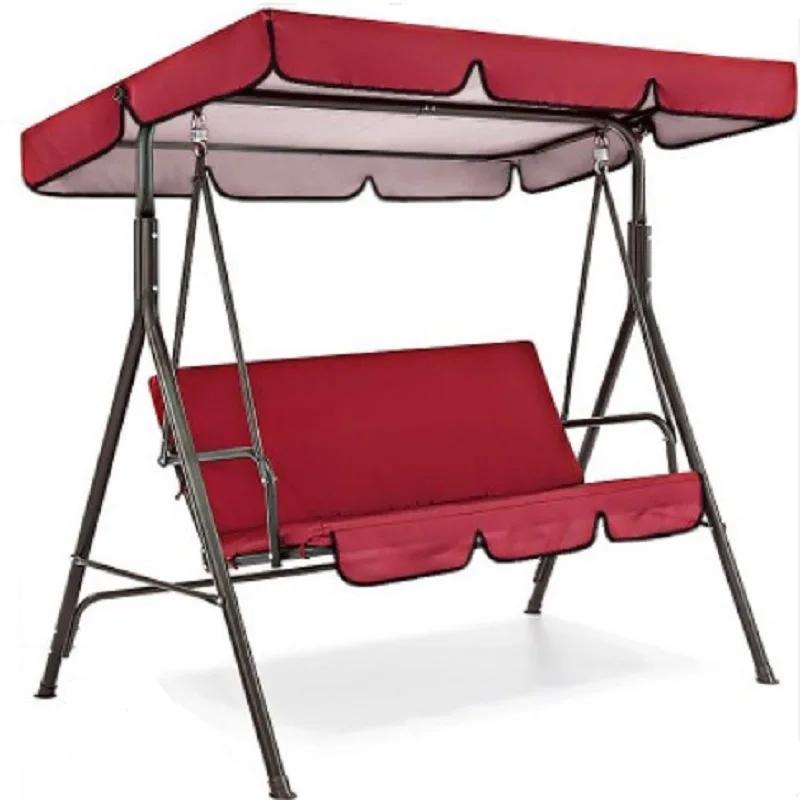 Juste de pluie plissée pour chaise pivotante de terrasse, housse anti-poussière pour parc extérieur,