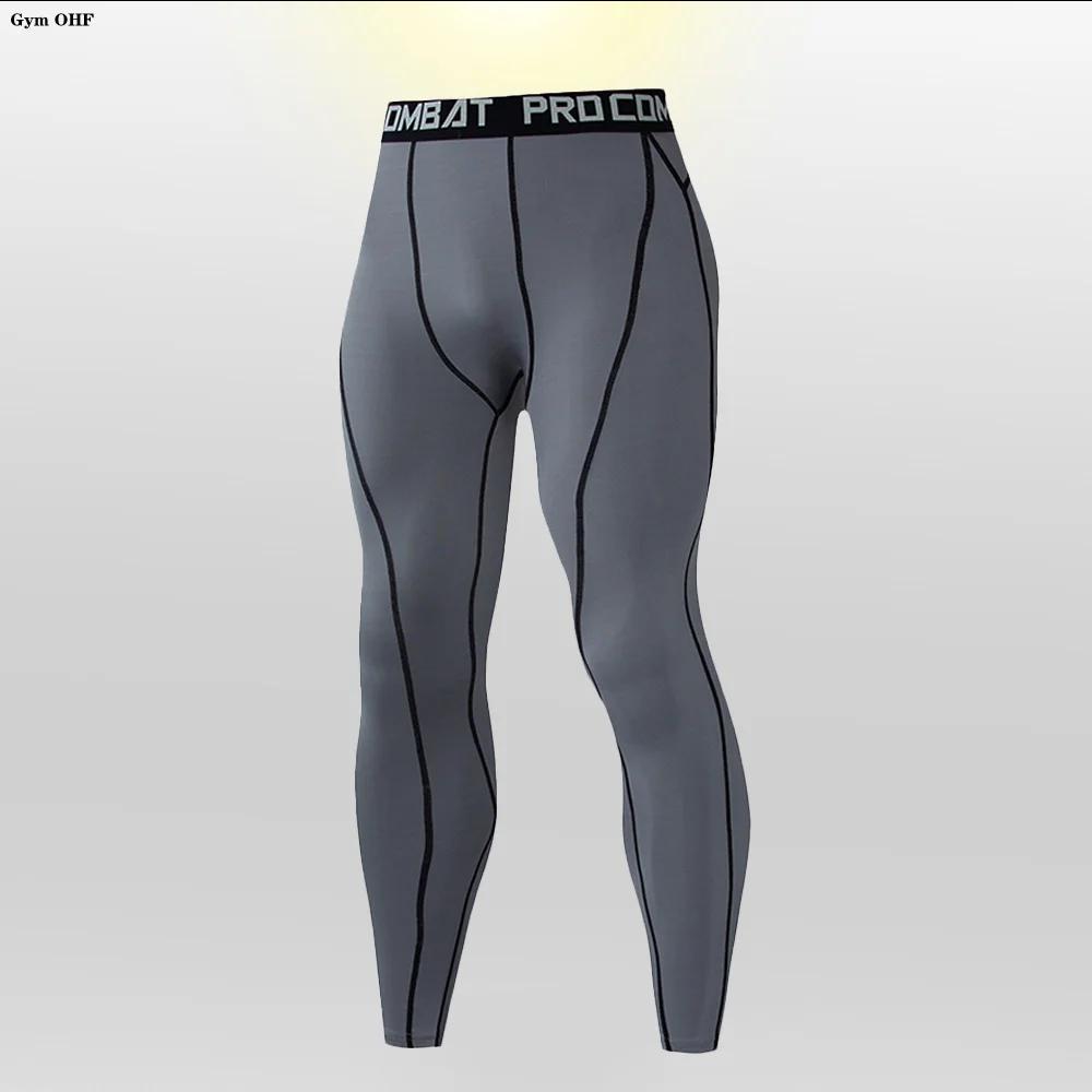 Collants de course hommes Shorts sport Leggings pantalons de Compression Jogging Fitness gymnase pan