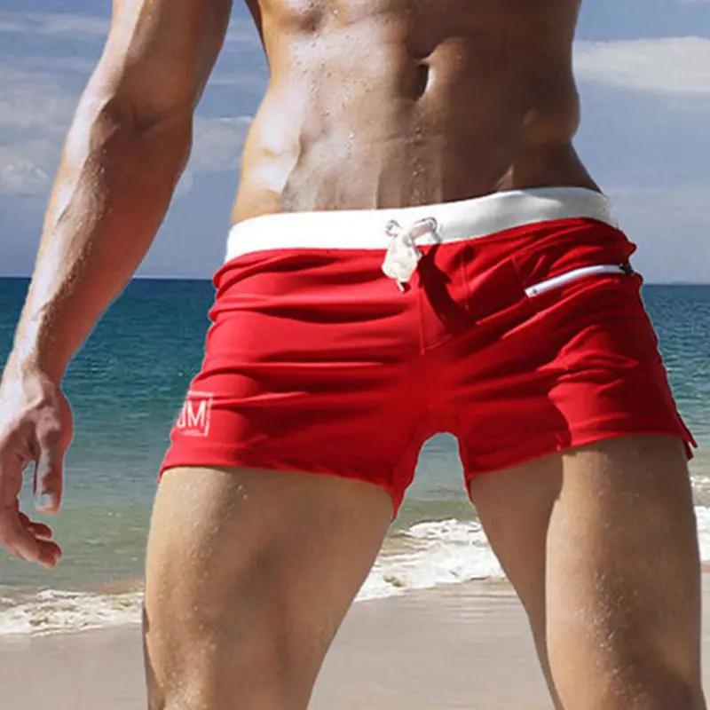 Maillots De Bain Sexy Hommes Maillot De Bain Sunga Masculina Hommes Natation Short De Plage Troncs S
