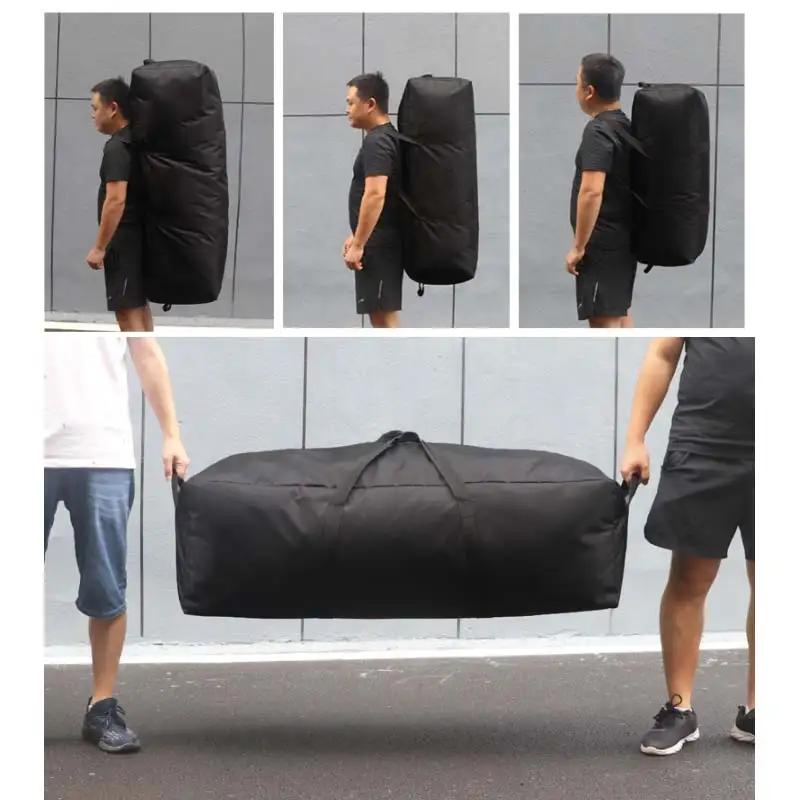 150L 100L 55L sac à main de voyage sac de Sport en plein air hommes noir grande capacité Fitness wee