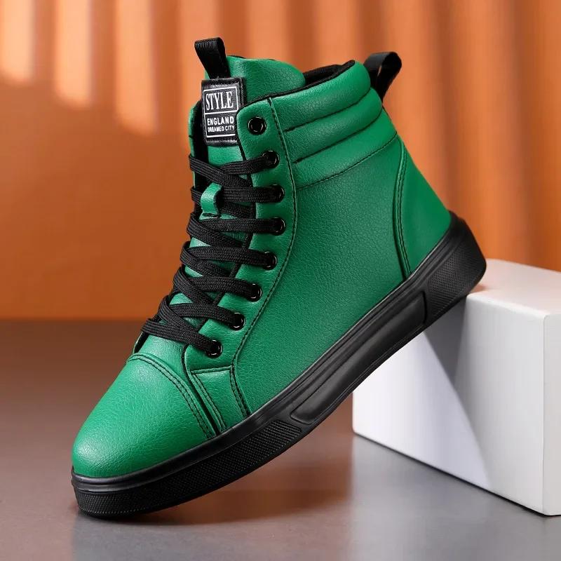 2025 printemps mode rouge hommes baskets haut chaussures de skateboard pour hommes femmes confortabl