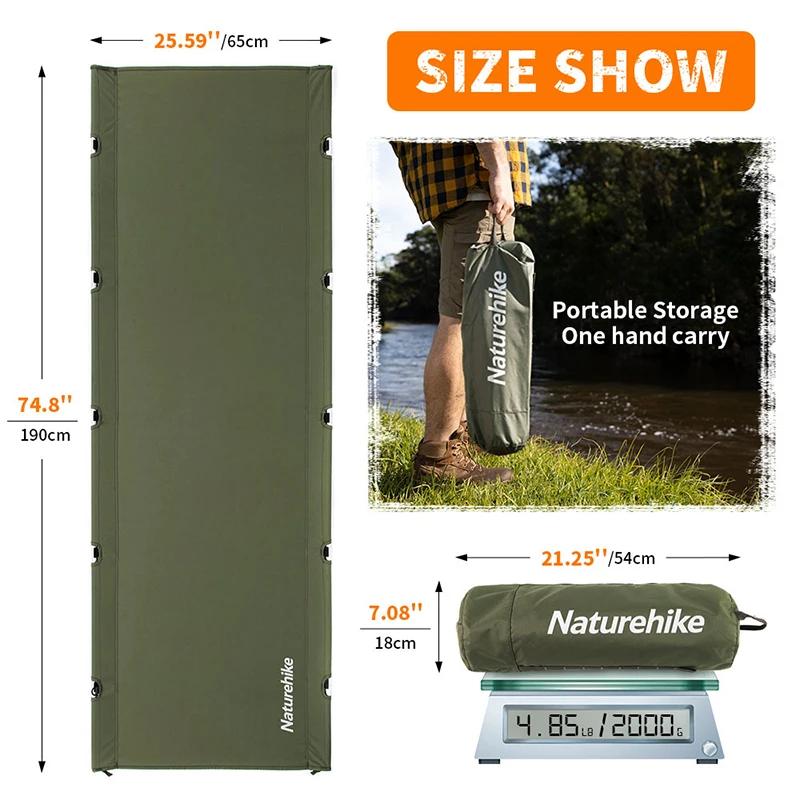 Naturehike – lit de Camping pliable et Portable, ultraléger, pour tente, extérieur, pour tourisme