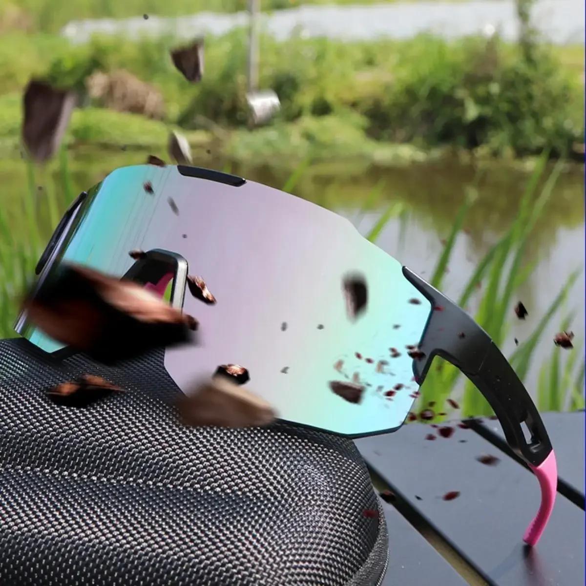 Nouvelles lunettes de soleil de cyclisme grand cadre UV400 nuances Protection UV Sports de plein air