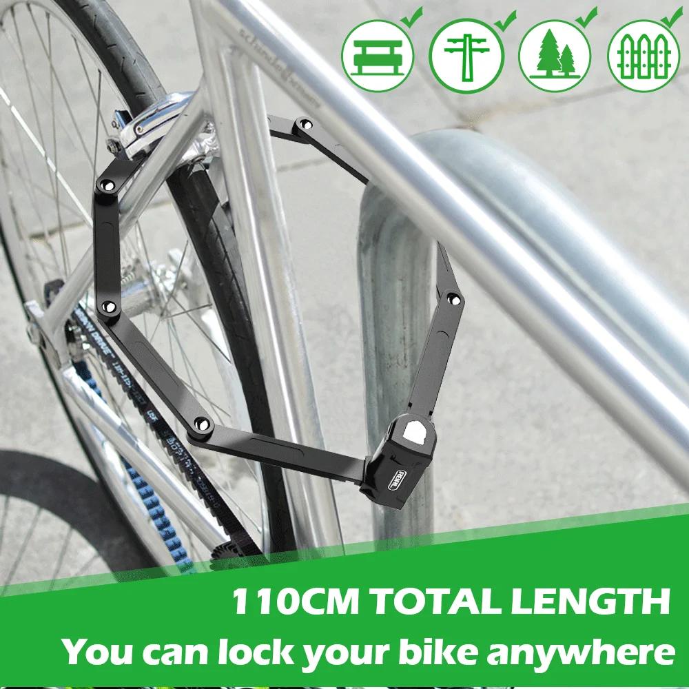 Etook-Serrure anti-vol pliable pour vélo électrique, accessoire de protection rapide pour scooter et