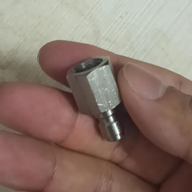 Adaptateur de gonflage de la bière Mini Co2, adhérence quotidienne, filetage UNF 3/8-24, adapté pour