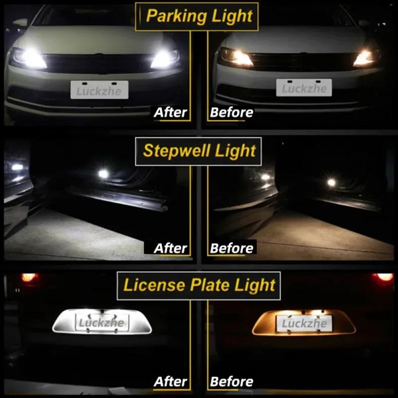 Kit d'éclairage intérieur LED pour Toyota Avensis, T22, T25, T27, 1997-2013, 2014, 2015, 2016, 2017,