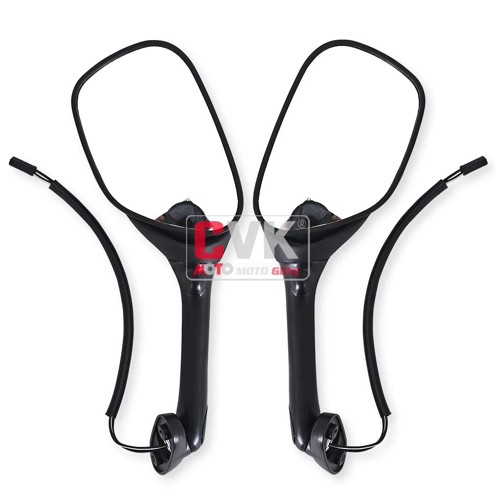 CVK miroirs rétroviseur inversé avec lumière pour Suzuki GSXR600 GSXR750 GSXR1000 K5 K6 K7 K8 2005 2