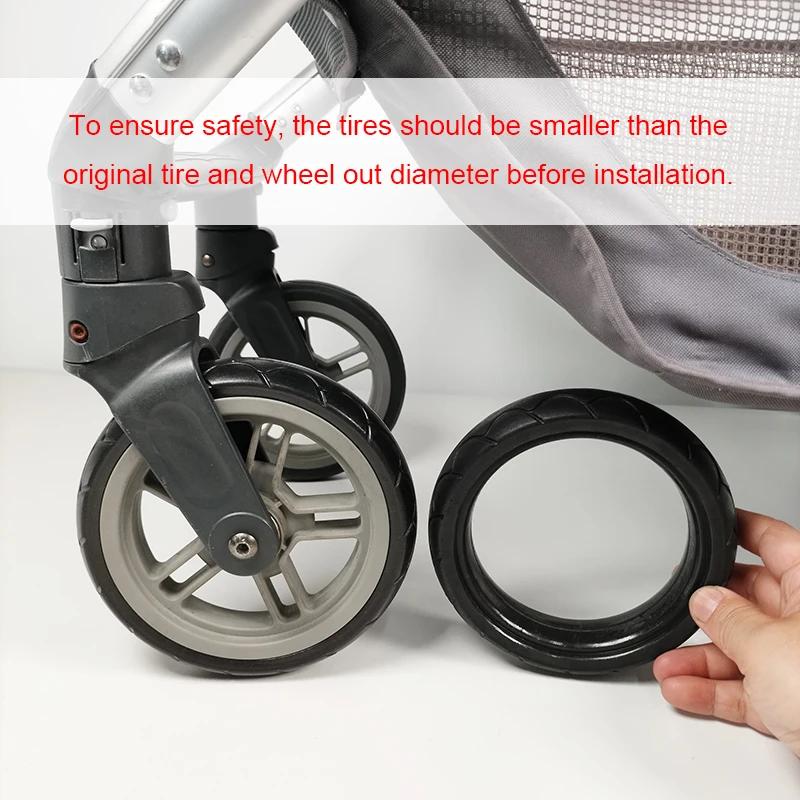 Pneu de poussette pour roue avant ou arrière Uppababy Cruz V1, couverture de pneu de Buggy Alta, san