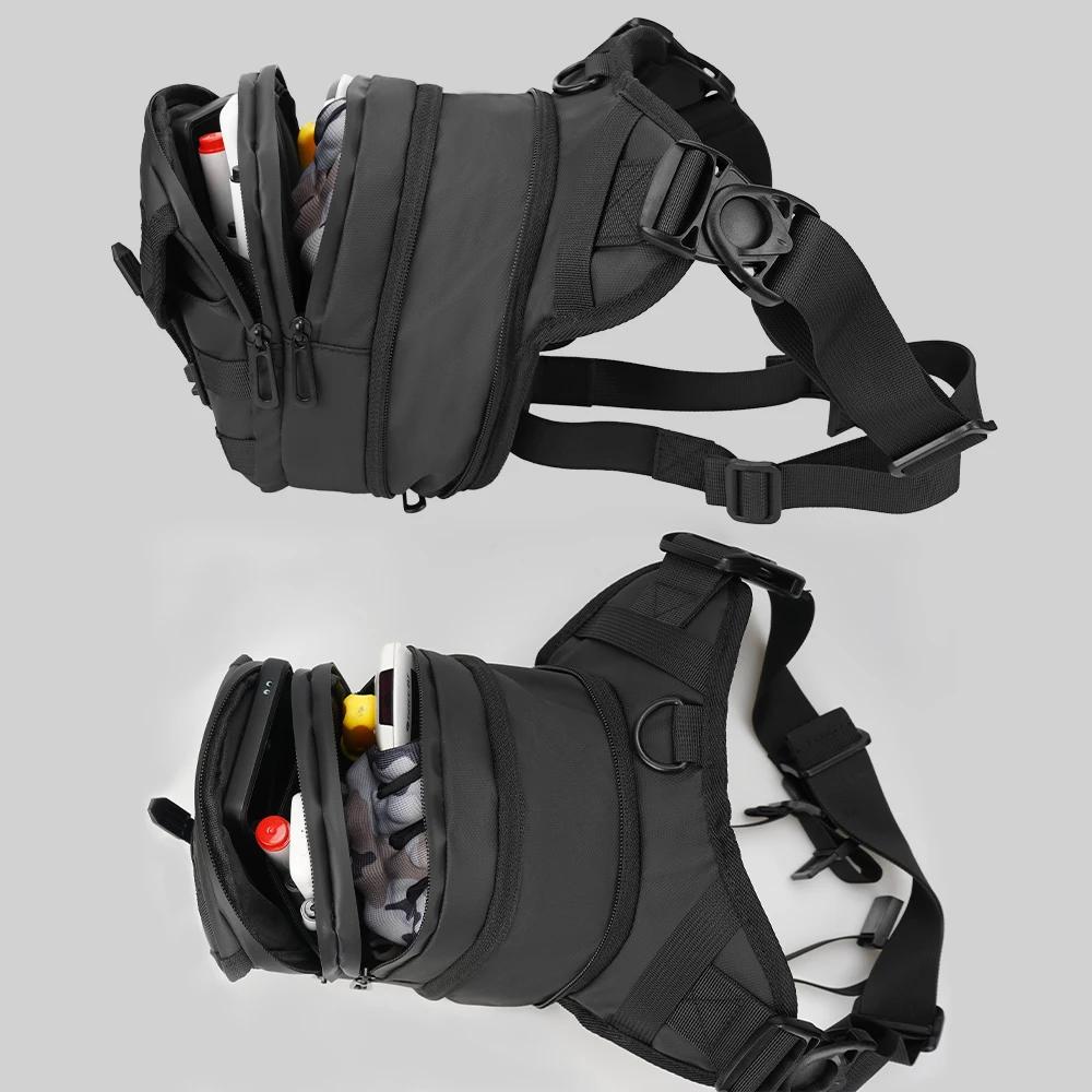 DUHAN multi-fonction moto goutte jambe sac hanche Bum moto sac extérieur taille sac moto équitation