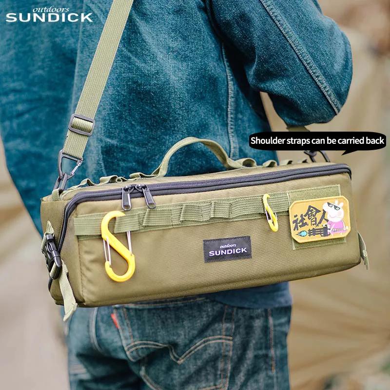Sac de rangement d'outils en option, 3 couleurs, sac de rangement d'outils de camping ouvert, 1 pièc