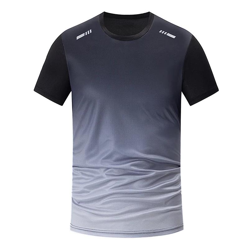 Combinaison de sport dégradée pour hommes, 3 pièces, séchage rapide, loisirs, sport, course à pied,