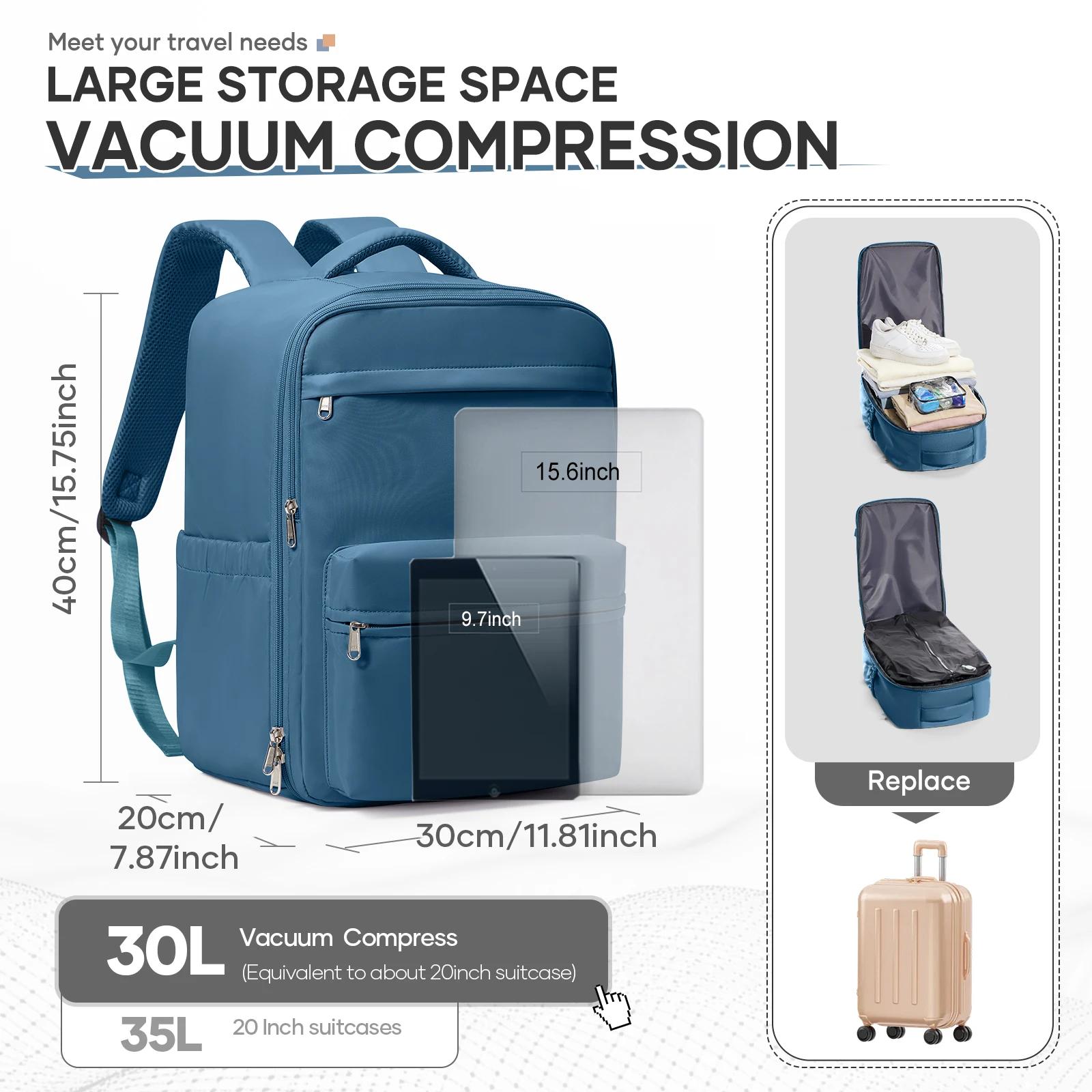 Nouveau sac à dos à Compression sous vide avion Ryanair 40x30x20 sac de voyage en avion sac de cabin