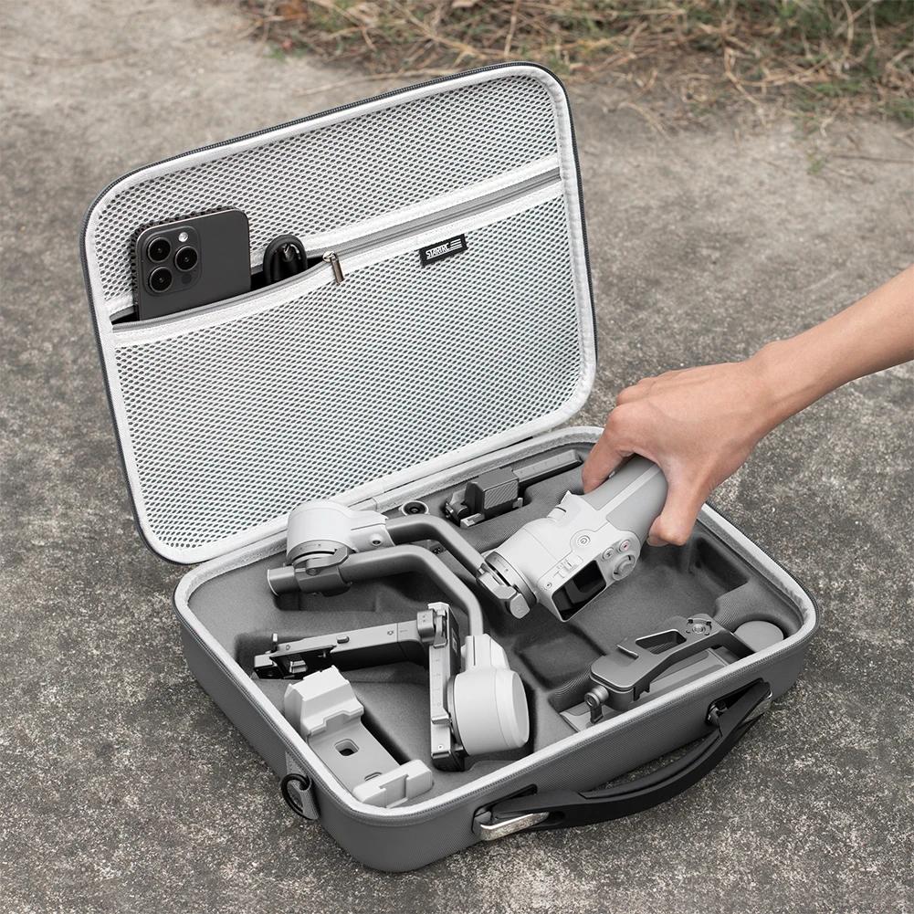 Pour DJI RS4 Mini étui de transport sac à bandoulière de voyage en polyuréthane antichoc sac à bando