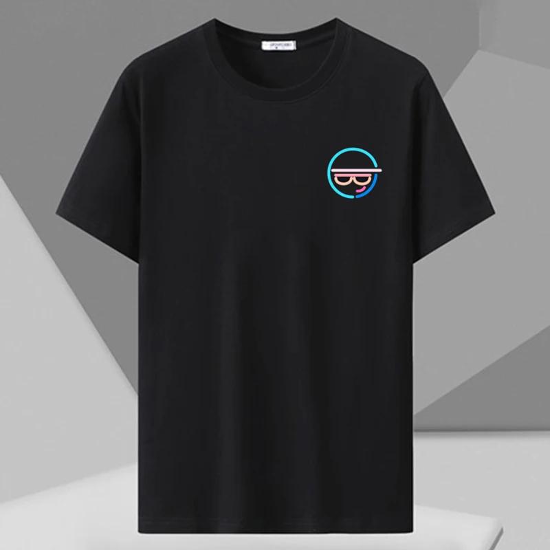 T-shirt imprimé pour hommes, grande taille 110-180kg, ample, manches courtes, hauts surdimensionnés