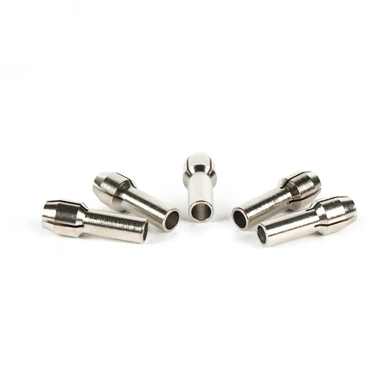 10 pièces Dremel Mini mandrins de forage perceuse 1.0mm-3.2mm adaptateur de mandrin 4.3 tige Micro p
