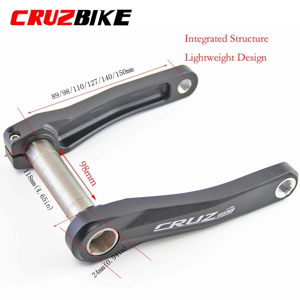 Manivelle vélo enfant CRUZbike alliage aluminium 89-150mm VTT pliant pédales réglables