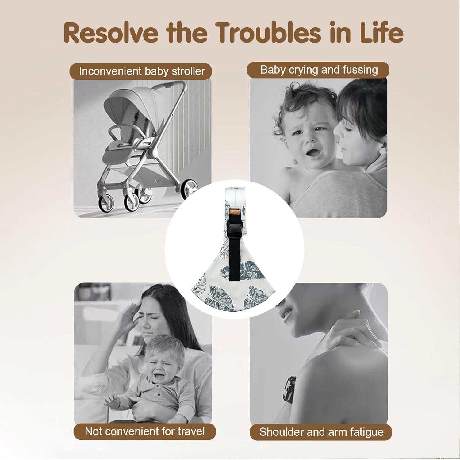 Porte-bébé porte-bébé pour tout-petits, nouvelle écharpe Portable et légère, siège de hanche antidér