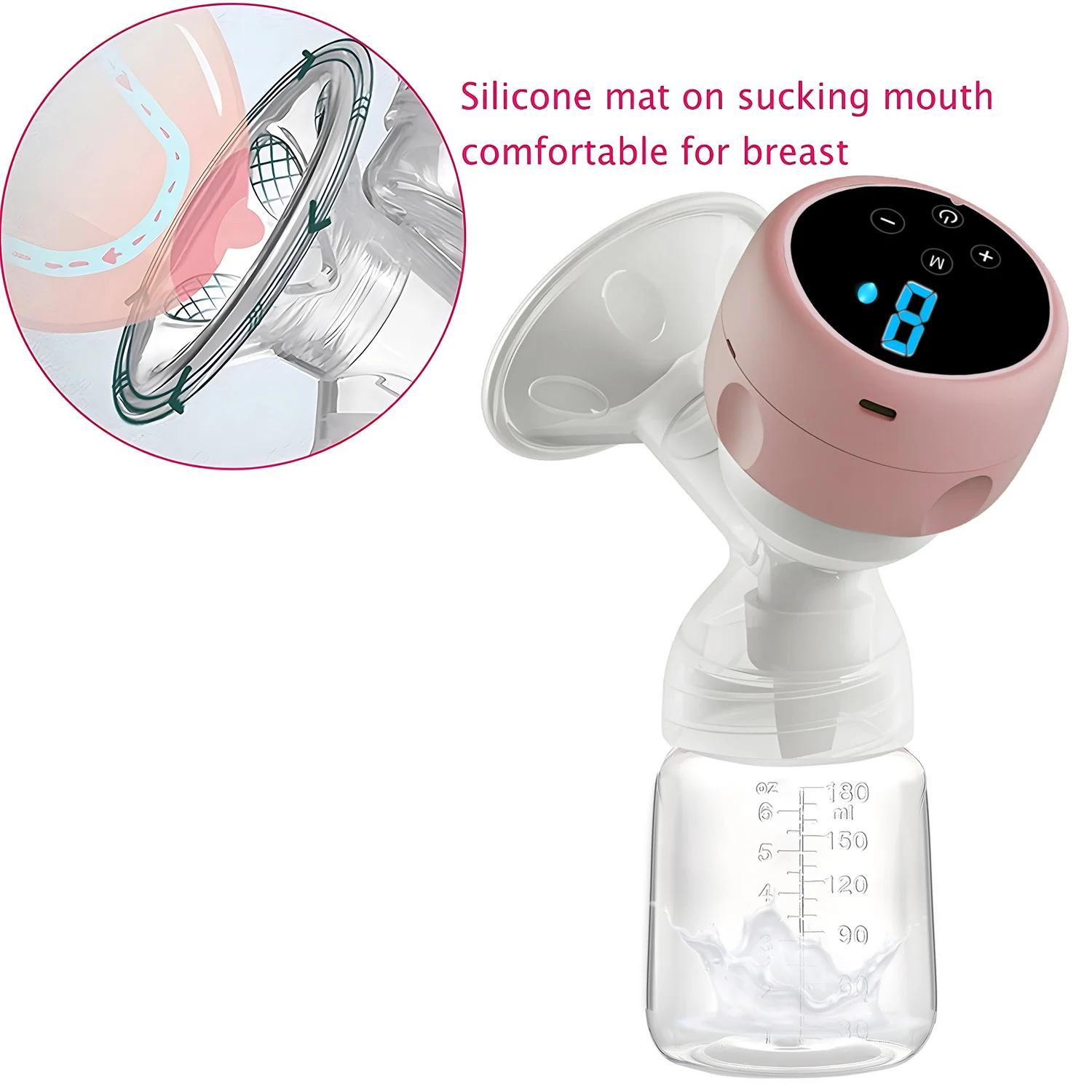 Tire-lait portable rechargeable par USB | Automatique à faible bruit | Aspirateur puissant sans