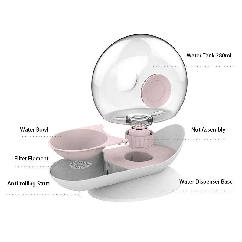 Filtre de fontaine d'eau pour chat, 6 pièces/12 pièces, pour bulle d'escargot, filtres de remplaceme