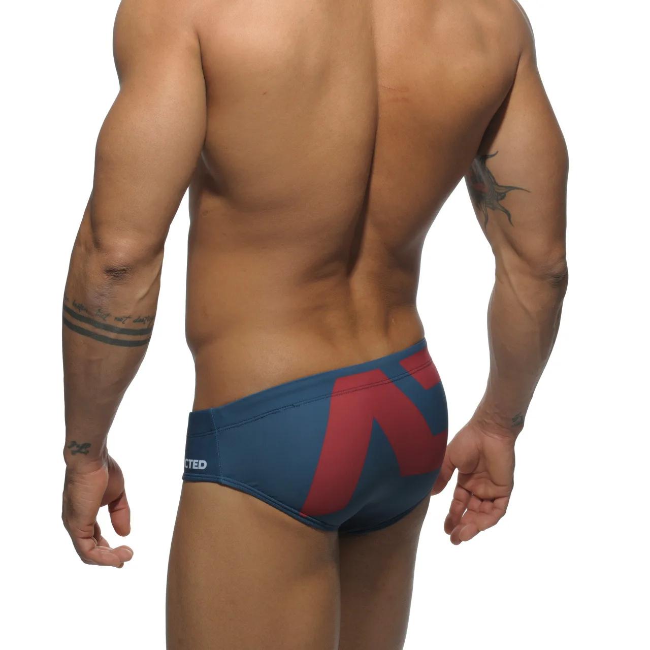 Hommes Sexy été plage courte basse attendre slip de bain maillots de bain Surf plage Boxer brève bro