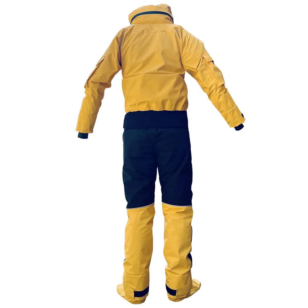 Combinaison sèche imperméable à capuche détachable, entrée avant, vêtements pour kayak, pagaie, Raft