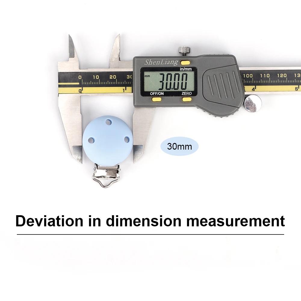 Lofca Clip en Silicone 5 pièces sucettes pour bébé pour bricolage sucette chaîne soins infirmiers de