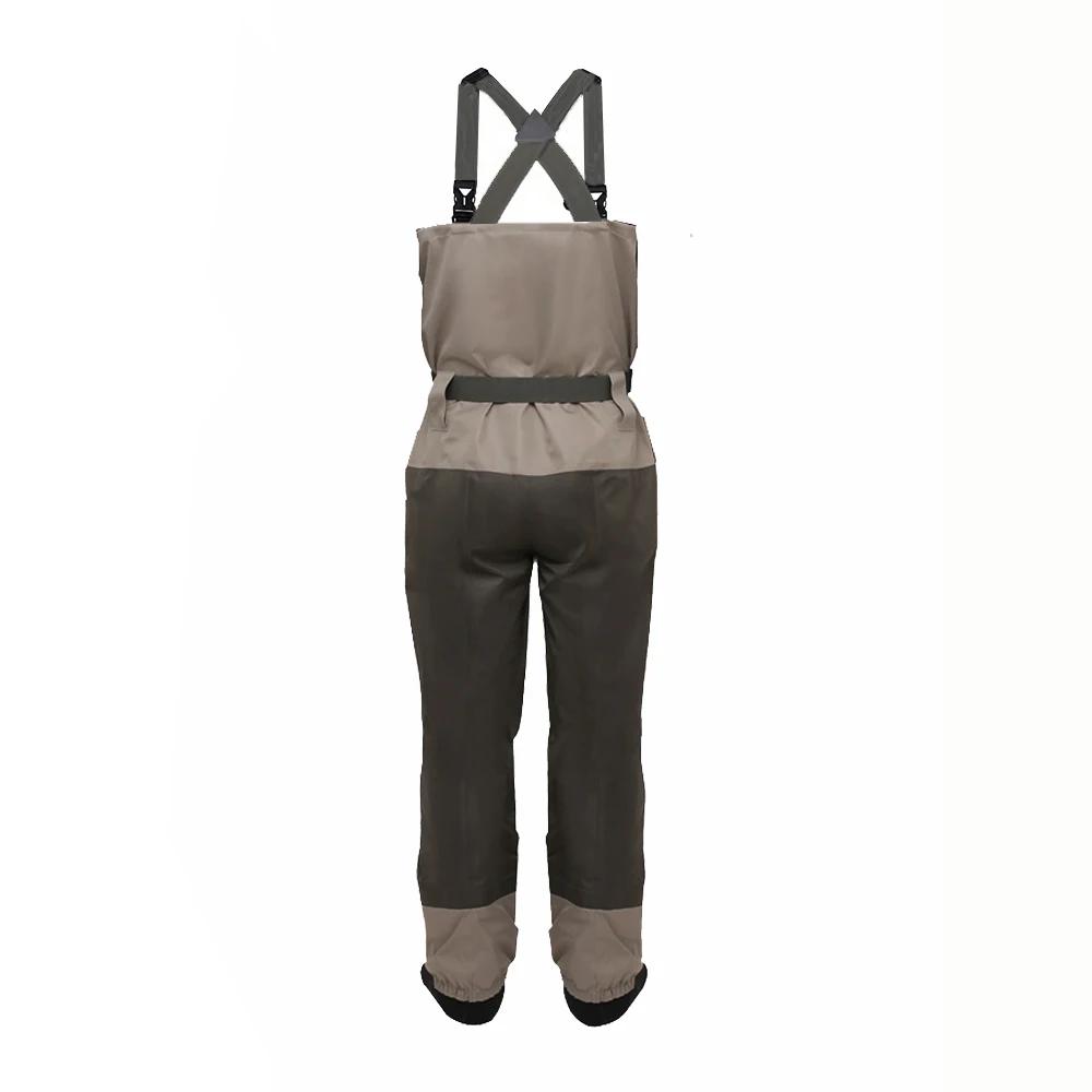 Wader de poitrine léger imperméable respirant pour homme, pêche à la mouche, Wrough Stocking Foot