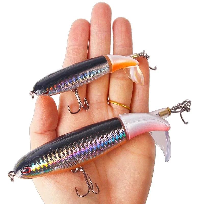 1 pièces leurre de pêche Plopper 13g/15g/35g leurres de poisson-chat pour matériel de pêche flottant