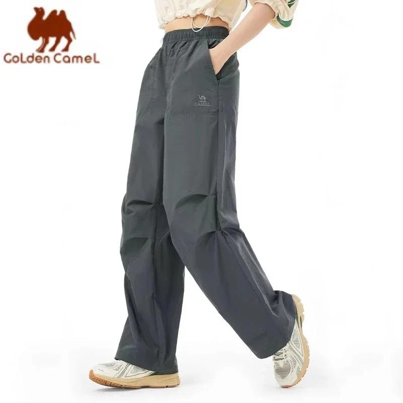 Pantalon de randonnée GOLDEN CAMEL pour homme et femme, protection solaire, séchage rapide, pantalon