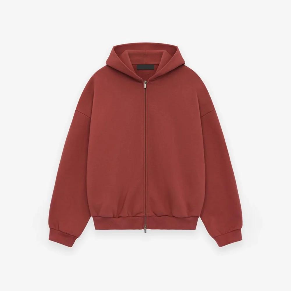 Nouvelle collection tendance : Sweat à capuche zippé imprimé lettres pour hommes et femmes, coupe am