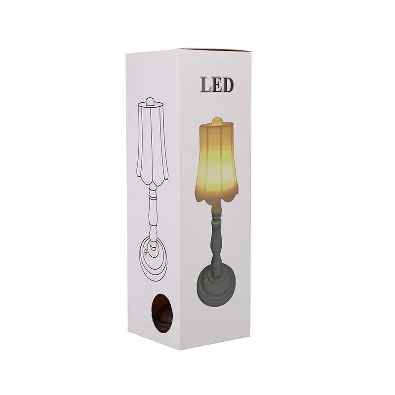 Lampe de bureau LED blanche, échelle 1/6, modèle de meubles pour jouets chauds, accessoire de maison