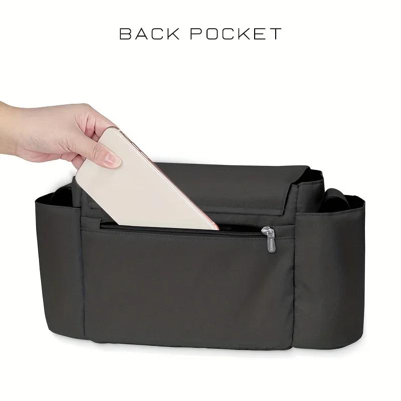 MUNISac de voyage de grande capacité pour poussette, porte-bouteille, sacs à couches pour landau, ac