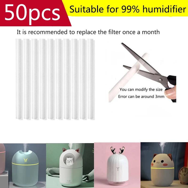Petit filtre de Diffusion aromatique pour humidificateur d'air domestique, coton-tige absorbant l'ea