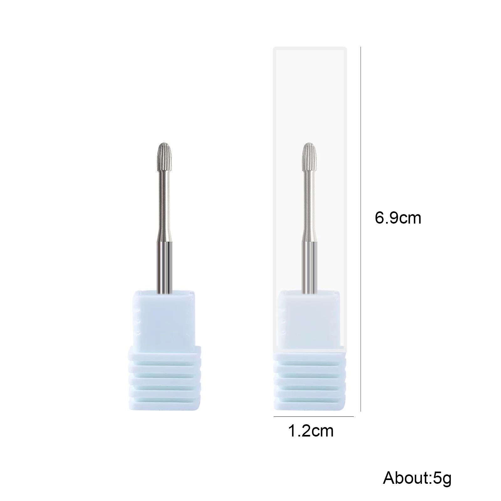 Tête de polissage en acier au tungstène pour Nail Art, pour manucure rapide, élimination des peaux m