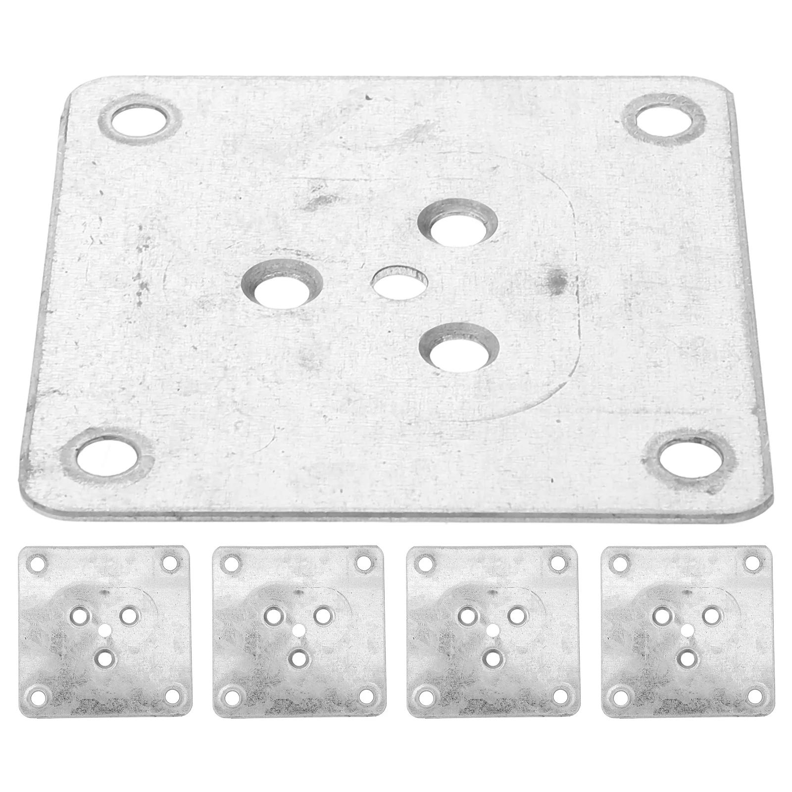 Pièces de connexion pour meubles, plaques de montage pour pieds de canapé, supports de réparation su