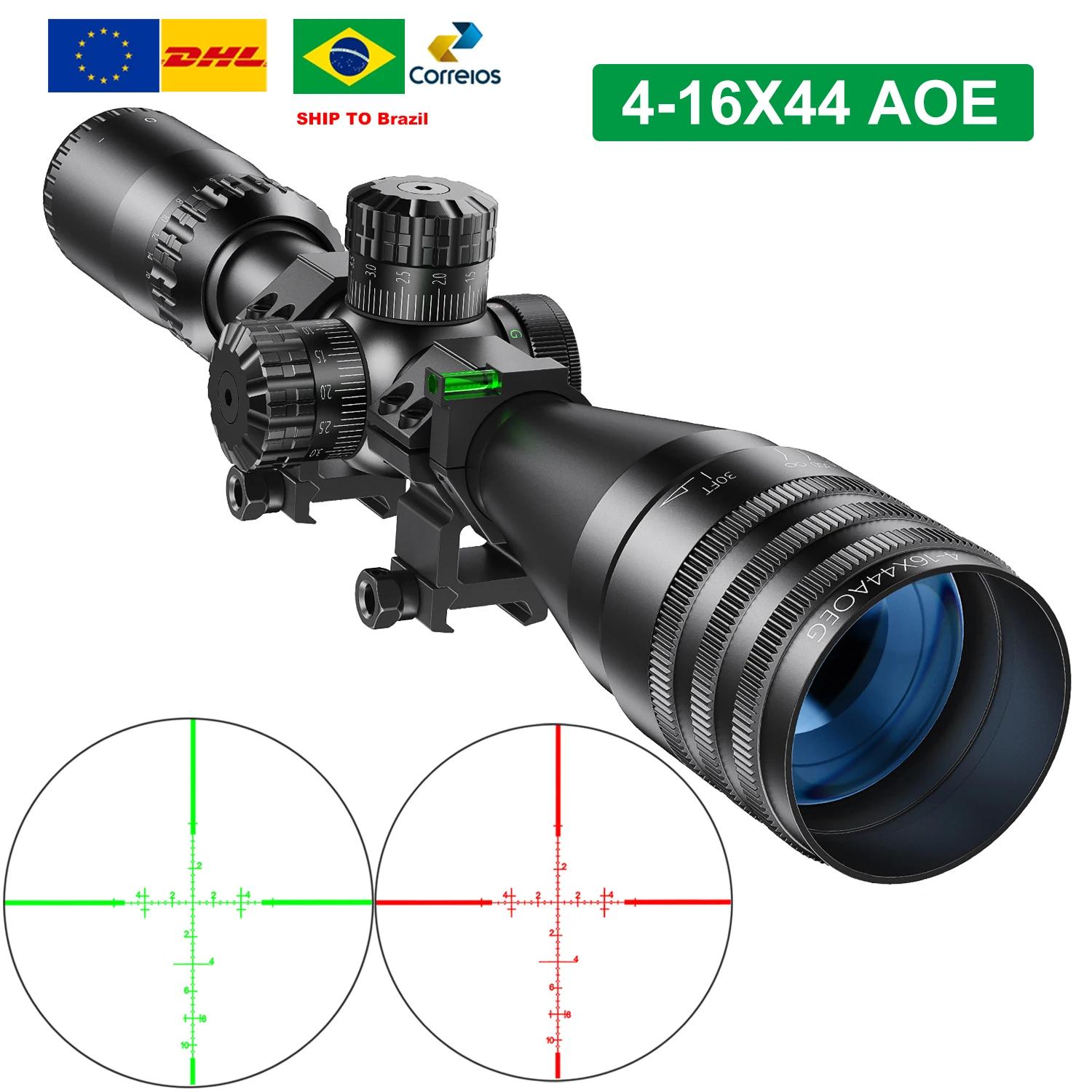 Lunette de visée tactique 4-16x44 AOE pour la chasse, lunette tactique pour airsoft, lunette de visé