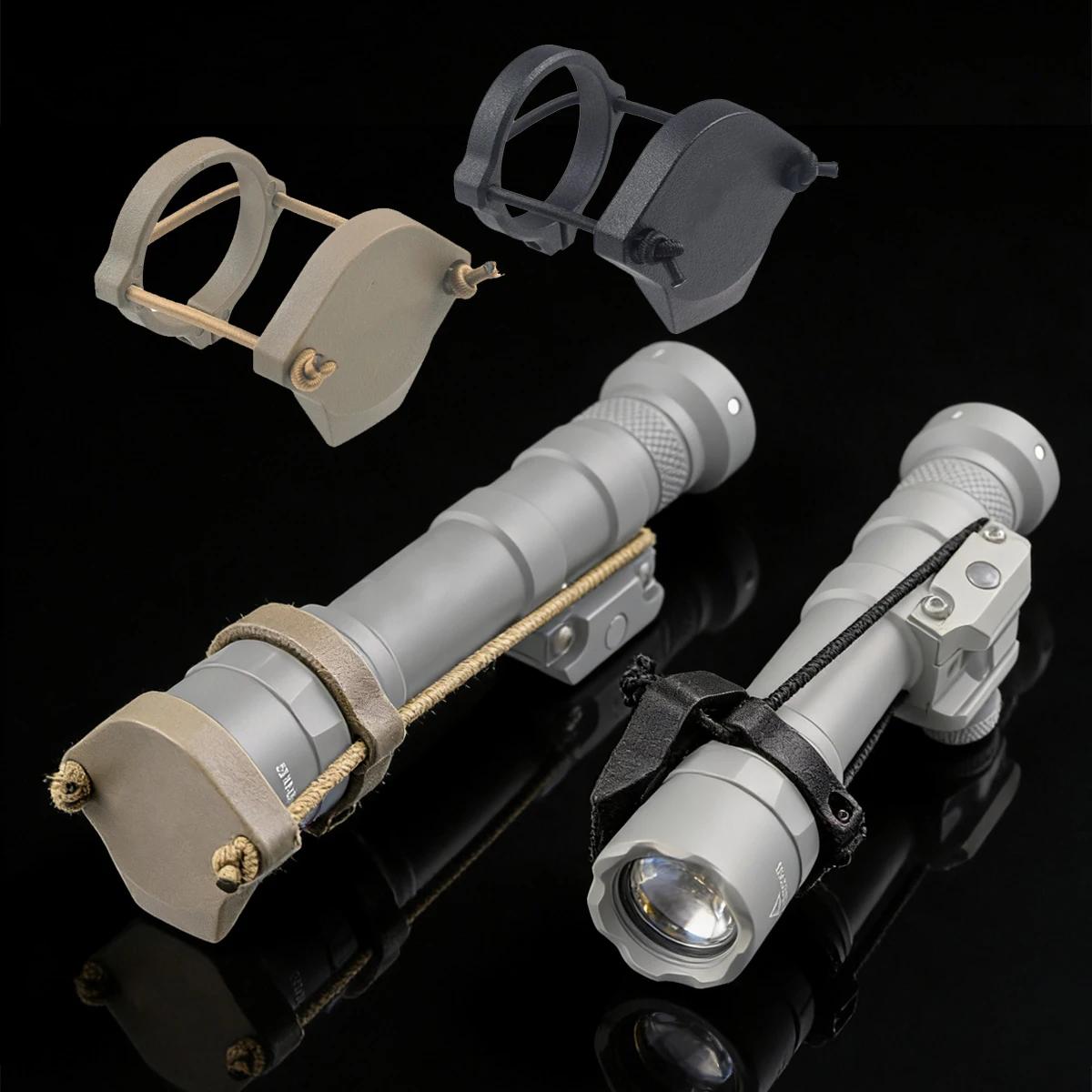 Lampe torche tactique puissante Surefir M600 M300 Airsoft avec double interrupteur à pression, rail